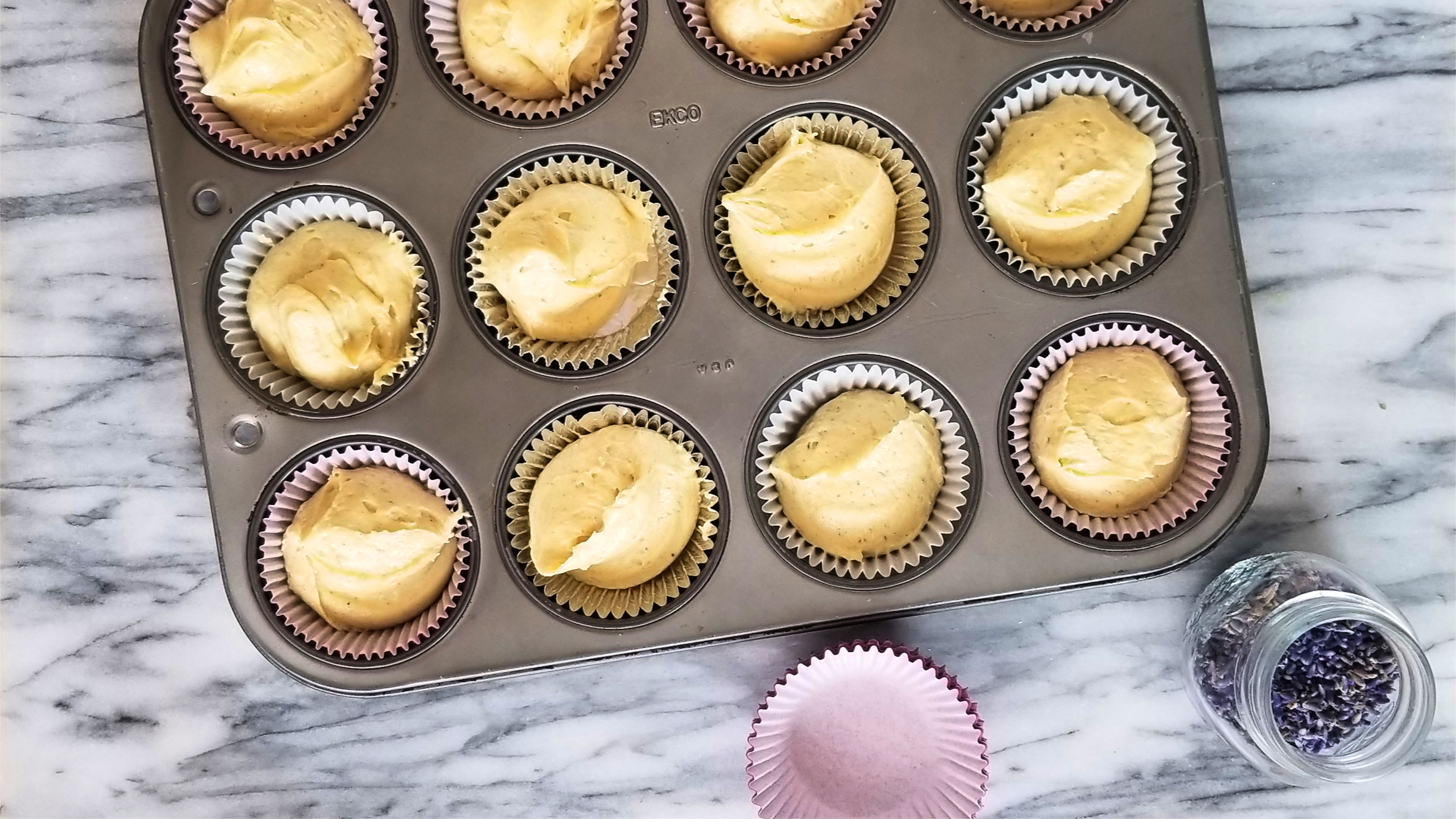 Lavender cupcakes welcome summer into this life. They are fresh and fun and delicious and beautiful.